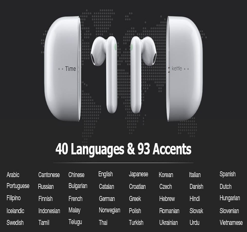 Los auriculares de Google traducen 40 idiomas instantáneamente, y